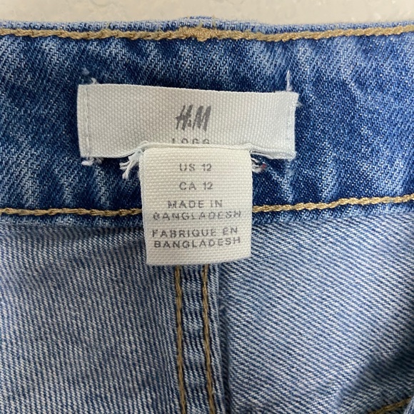 H&M women’s & Denim blue jeans size 12 - Picture 7 of 11